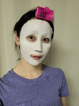 아이디플라코스메틱 페이스핏 플라스터 마스크 _ 리뉴얼 — 4점을 준 리뷰어가 2022년 5월 올린 사용 사진