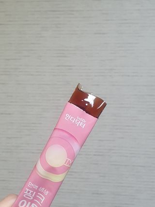 [인디닥터] 면역 생생 핑크 이뮨 젤리 — 5점을 준 리뷰어가 2022년 3월 올린 사용 사진