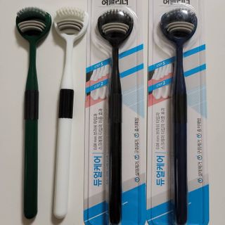 크리오 클리어스 혀백태제거 구취관리 혀클리너 — 5점을 준 리뷰어가 2021년 3월 올린 사용 사진