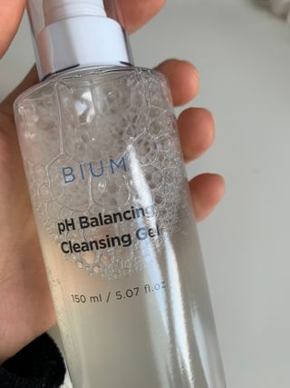 화이트리 비움 약산성 클렌징젤 ,마일드 필링젤 세트 — 4.5점을 준 리뷰어가 2021년 2월 올린 사용 사진
