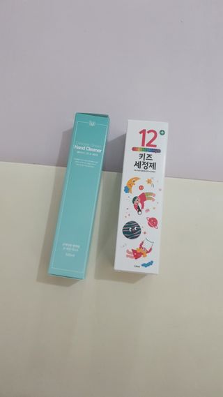셀바이져 항균 스프레이 핸드워시 + 키즈세정제 SET — 5점을 준 리뷰어가 2021년 3월 올린 사용 사진