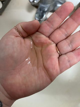 랑벨 내츄럴 딥 클렌징 오일 200ml (저자극 약산성 천연 클렌징) — 5점을 준 리뷰어가 2022년 5월 올린 사용 사진