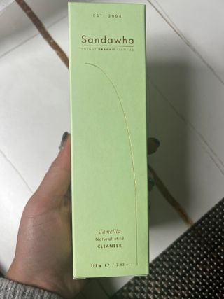 스킨큐어 산다화 울트라 젠틀 약산성 세안제 — 5점을 준 리뷰어가 2023년 3월 올린 사용 사진