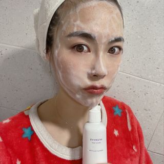 바르셀 저분자피쉬콜라겐 클랜징 파우더 화이트닝 각질제거 필링 워시 젠 90g — 4점을 준 리뷰어가 2021년 11월 올린 사용 사진