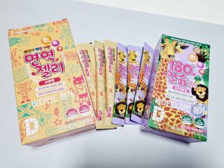다나음 180도 칼슘젤리+아연면역젤리 — 5점을 준 리뷰어가 2022년 1월 올린 사용 사진
