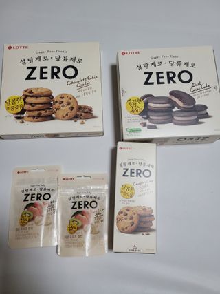 ZERO (초콜릿 칩 쿠키, 카카오 케이크, 후르츠 젤리, 아이스 콜라, 아이스 초코바) — 5점을 준 리뷰어가 2022년 6월 올린 사용 사진