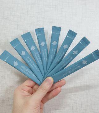 클린24시간 슬림앤유산균 1박스 (3.5g X 15포) — 5점을 준 리뷰어가 2022년 8월 올린 사용 사진