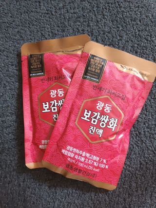 광동생활건강 [광동]진하고 깊은 풍미, 광동 보감쌍화진액 100mL * 18포 — 5점을 준 리뷰어가 2024년 8월 올린 사용 사진