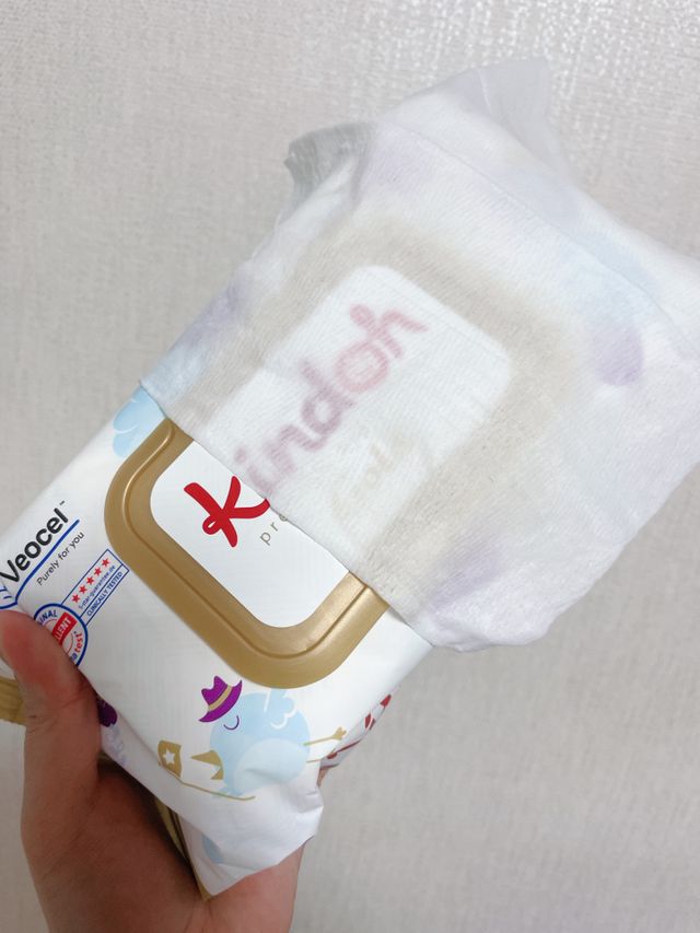 킨도 아기 물티슈 골드 일반형 리뷰 사진