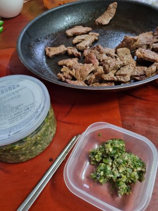 셰프애찬 수제 청양 맵짤이 400g — 4점을 준 리뷰어가 2022년 9월 올린 사용 사진