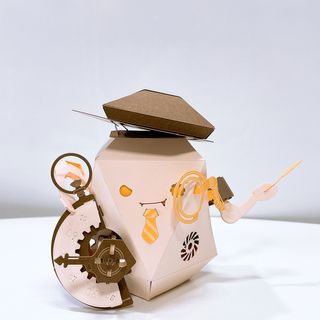 움직이는 종이로봇 - 로빗 로얄버전 움직이는 종이 로봇 - 로빗 — 4점을 준 리뷰어가 2020년 12월 올린 사용 사진