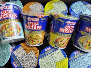 NISSIN 닛신 컵누들  4종 - 씨푸드오리지날, 씨푸드 스파이시, 씨푸드 커리, 씨푸드 XO소스 — 5점을 준 리뷰어가 2021년 12월 올린 사용 사진