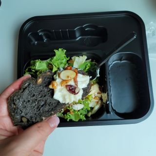참살이도시락 작심삼일 샐러드도시락 3개 맛보기 새벽배송 또는 택배배송 — 5점을 준 리뷰어가 2021년 8월 올린 사용 사진