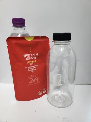 클린24시간 레드박스 1BOX(5포) + 전용보틀(500ml) — 4점을 준 리뷰어가 2024년 3월 올린 사용 사진