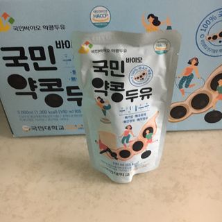 국민바이오 약콩두유 — 5점을 준 리뷰어가 2022년 5월 올린 사용 사진