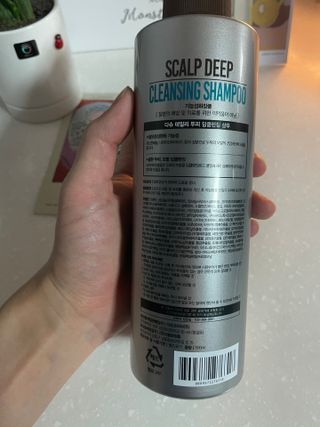 다슈코리아 다슈 데일리 두피 딥 클렌징 샴푸 500ml — 5점을 준 리뷰어가 2021년 3월 올린 사용 사진