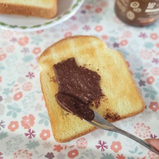 진테이블 발.견 스프레드  오리지널믹스 90g + 카카오스윗믹스 90g 2종 세트 — 5점을 준 리뷰어가 2022년 8월 올린 사용 사진
