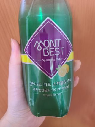 몽베스트 Montbest with Sparkling water Lemon OR Lime 20병(랜덤) — 5점을 준 리뷰어가 2023년 6월 올린 사용 사진