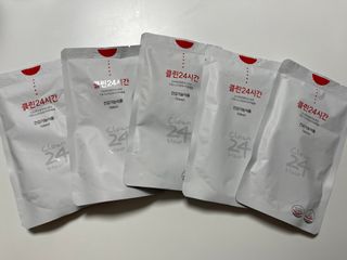 클린24시간 1BOX(5포) + 전용보틀(500ml) — 5점을 준 리뷰어가 2022년 10월 올린 사용 사진