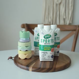 셀렉스스포츠 셀렉스 스포츠 웨이 프로틴 복숭아_ 330ml x 12팩 — 5점을 준 리뷰어가 2021년 8월 올린 사용 사진