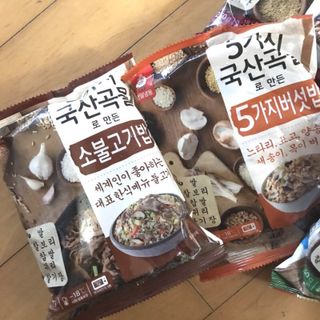 천일식품 5가지 국산 곡물로 만든 5가지 나물밥 — 5점을 준 리뷰어가 2021년 5월 올린 사용 사진