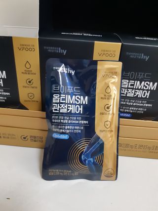 [브이푸드] 옵티MSM 관절케어 (70ml x30포) — 5점을 준 리뷰어가 2022년 6월 올린 사용 사진