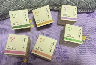 버블데이 배쓰밤 거품입욕제 버블바 6종 — 5점을 준 리뷰어가 2021년 8월 올린 사용 사진