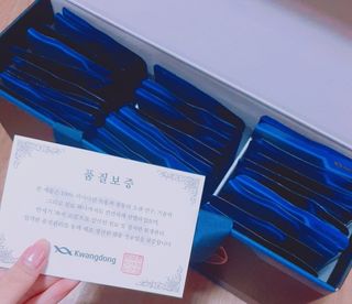 광동생활건강 [광동] 바르게 만든 녹용, 광동정녹청 — 5점을 준 리뷰어가 2021년 11월 올린 사용 사진