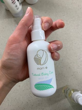 mom e 맘이 내추럴 베이비 케어 크림+바디오일 — 4.5점을 준 리뷰어가 2021년 1월 올린 사용 사진