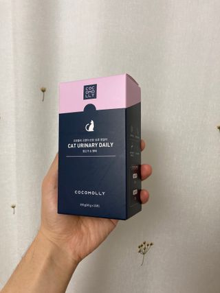 코코몰리 고양이 구강• 헤어볼 데일리 /신장• 요로 데일리 — 5점을 준 리뷰어가 2021년 3월 올린 사용 사진