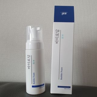 [바이로담] 저자극 약산성버블 폼 폼클렌징 150ml — 5점을 준 리뷰어가 2021년 3월 올린 사용 사진