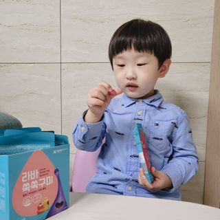 푸름웰니스 라바 쑥쑥구미 36g — 5점을 준 리뷰어가 2022년 2월 올린 사용 사진