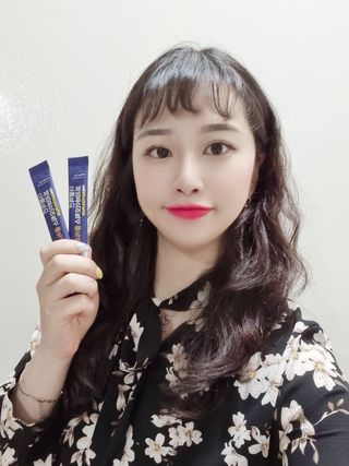 메이준뉴트리 더블액션 프리바이오틱스 플러스+ — 5점을 준 리뷰어가 2021년 6월 올린 사용 사진