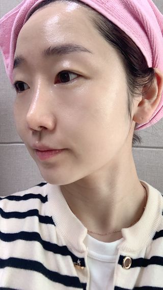 Dr.느루벗 느루벗 EGF FGF 스킨 리커버리 마스크 10장 — 5점을 준 리뷰어가 2021년 4월 올린 사용 사진