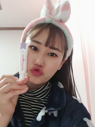 이엔코스 알부틴 알파 화이트닝크림 — 5점을 준 리뷰어가 2021년 2월 올린 사용 사진