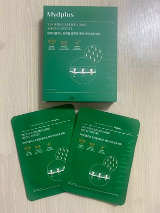 마이디플러스 트러블 릴리프 케어 마이크로 패치 1박스 2매 — 5점을 준 리뷰어가 2021년 11월 올린 사용 사진