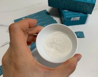 클린24시간 슬림앤유산균 1박스 (3.5g X 15포) — 5점을 준 리뷰어가 2022년 10월 올린 사용 사진