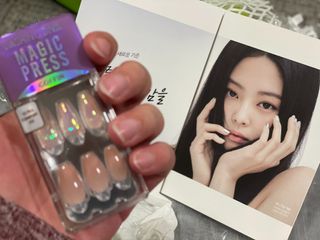 데싱디바 매직프레스 가을매니 코핀 5종 중 택1 — 5점을 준 리뷰어가 2021년 10월 올린 사용 사진