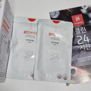 클린24시간 1BOX(5포) + 전용보틀(500ml) — 5점을 준 리뷰어가 2022년 10월 올린 사용 사진