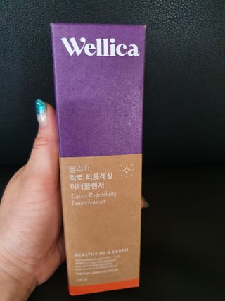 웰리카_V CARE 웰리카 락토 리프레싱 이너클렌저 — 5점을 준 리뷰어가 2021년 1월 올린 사용 사진