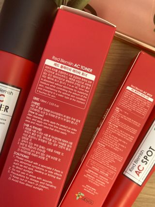 페브유 / FABYOU [페브유 2종 SET] 레드 블레미쉬 AC 토너 + AC스팟 — 4점을 준 리뷰어가 2021년 7월 올린 사용 사진