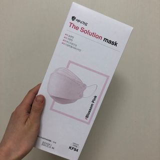 [이지아 마스크] 애니가드 더솔루션마스크, 컬러 5종 대형[이지아 마스크] 애니가드 더솔루션마스크, 컬러 — 5점을 준 리뷰어가 2021년 4월 올린 사용 사진