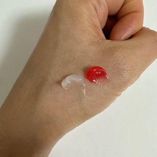 [후르디아] 올리브영 꿀과즙 립밤 2종 (블루베리/석류) — 5점을 준 리뷰어가 2023년 1월 올린 사용 사진