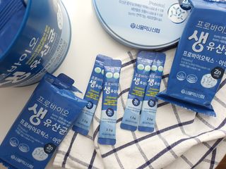 서울약사신협_프로바이오생유산균_2.5G x 100포 — 5점을 준 리뷰어가 2021년 6월 올린 사용 사진