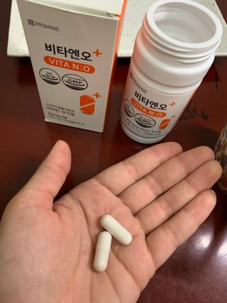 프리마인 성큼다가온 봄, 이너뷰티를 챙겨야 피부도 화사하게, 컨디션도 활기차게. 흡수율을 높인 고효율 비타민. — 5점을 준 리뷰어가 2022년 11월 올린 사용 사진
