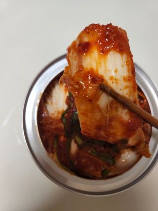 셰프애찬 알배기 겉절이 김치 1kg — 5점을 준 리뷰어가 2022년 9월 올린 사용 사진