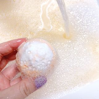 버블데이 배쓰밤 거품입욕제 버블바 6종 — 5점을 준 리뷰어가 2021년 8월 올린 사용 사진