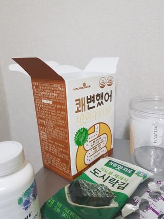 메이준뉴트리 쾌변했어 차전자피 식이섬유[30포/1박스] — 2점을 준 리뷰어가 2021년 4월 올린 사용 사진