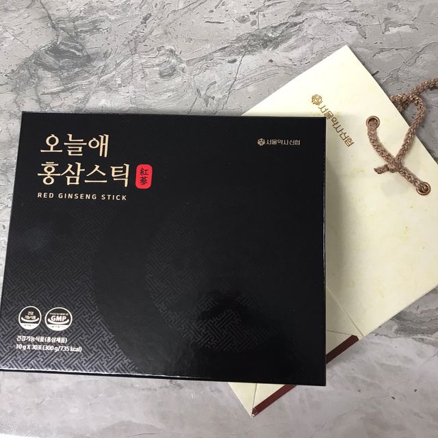 서울약사신협_오늘애홍삼스틱_10gx30포 리뷰 사진