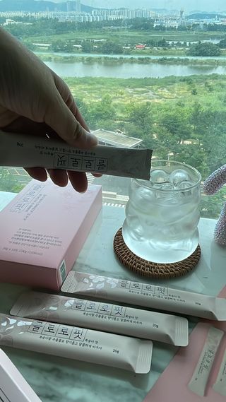주식회사 메디프바이오 클로로핏 — 5점을 준 리뷰어가 2023년 7월 올린 사용 사진